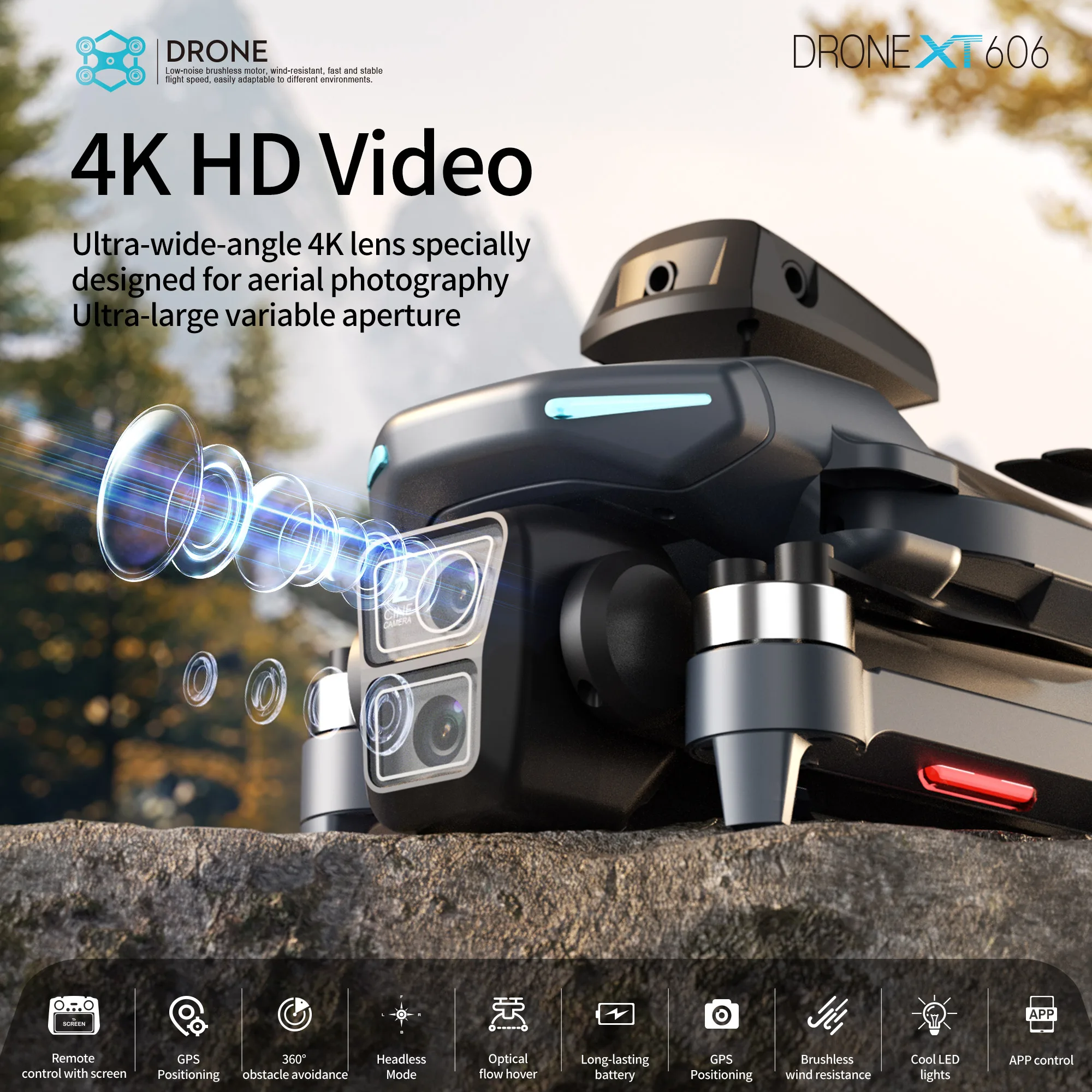 Lenovo XT606 Drone Professiona - Drone Camera Thermal 评论和价格