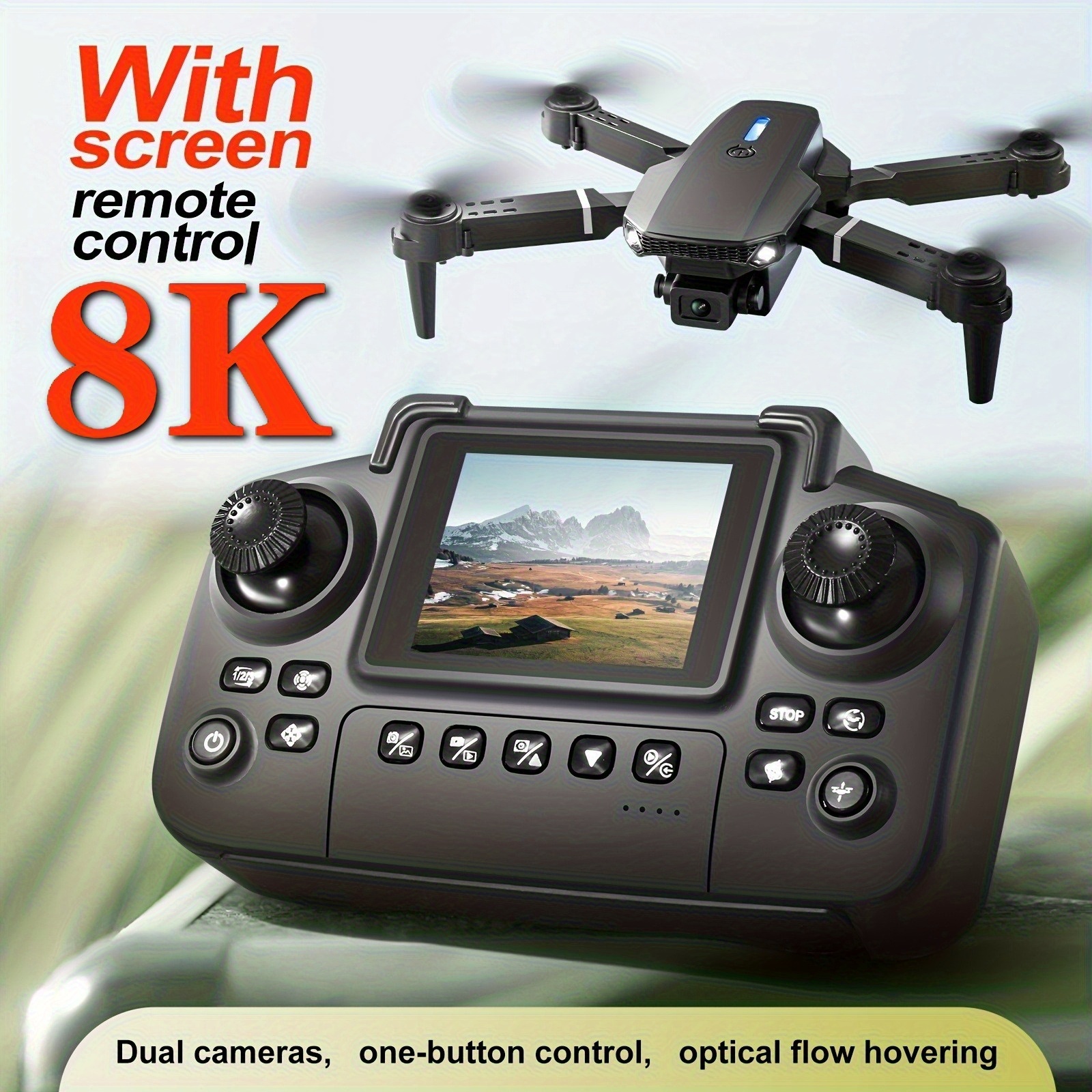 The 2026 upgraded E88 PRO MAX  - Drone Camera 4K 评论和价格