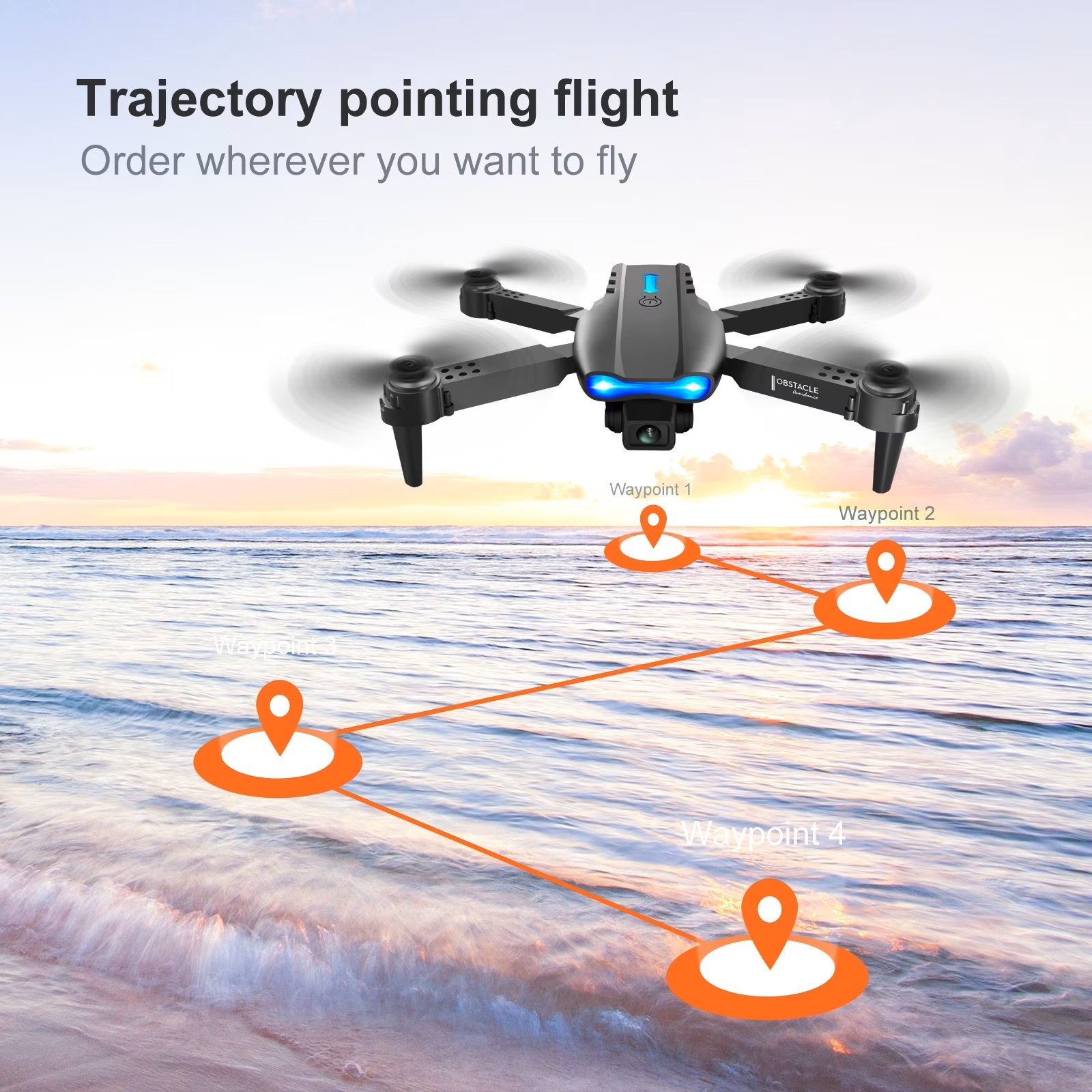 The 2026 upgraded E88 PRO MAX  - Drone Camera 4K 评论和价格