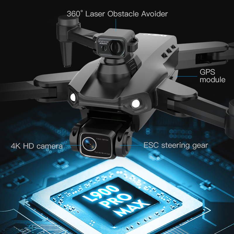L900 Pro SE MAX GPS Drone 4K P - Drone Camera Night Vision 评论和价格