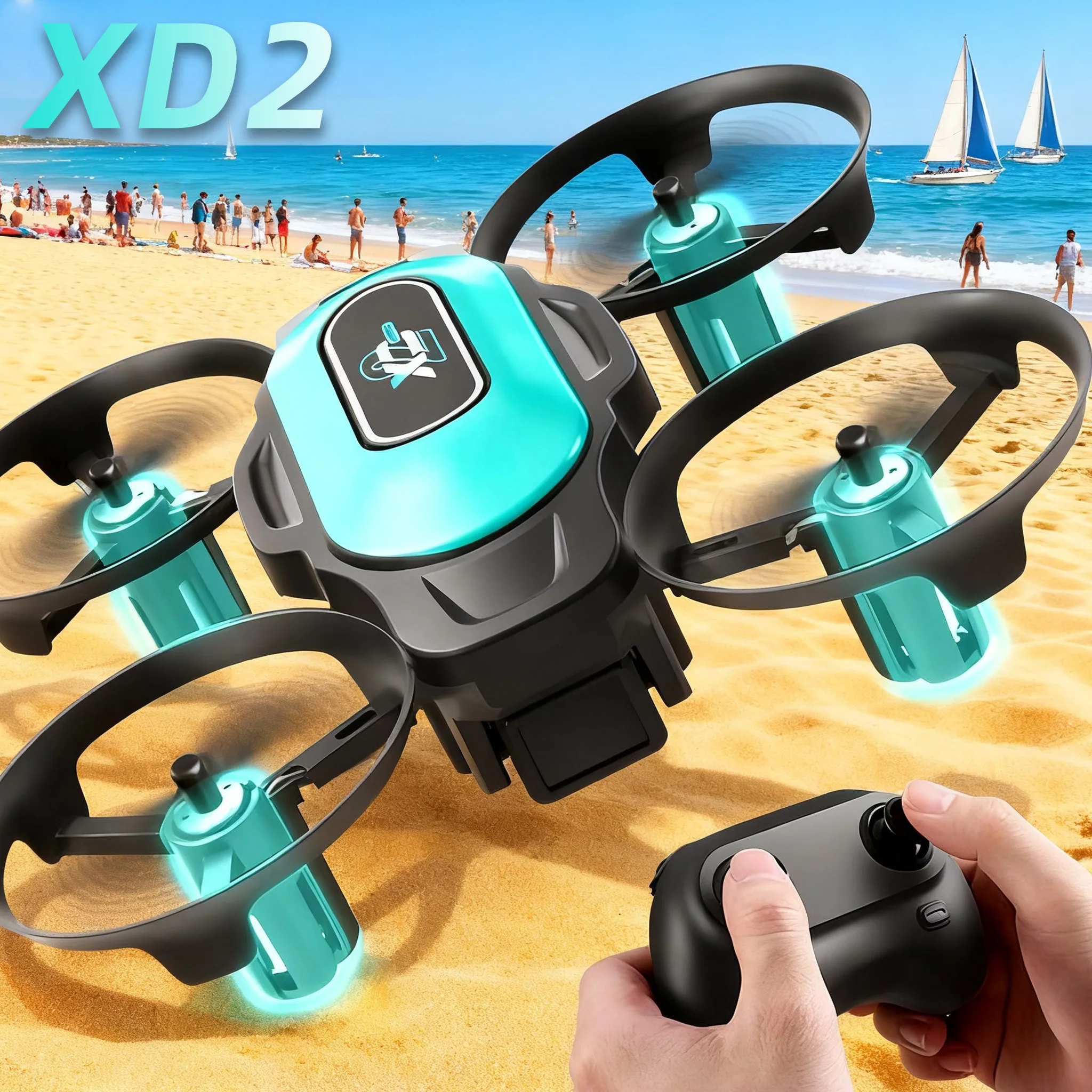 XD2 Mini Drone, 360° Stunt Fli - Drone Camera 4K 评论和价格