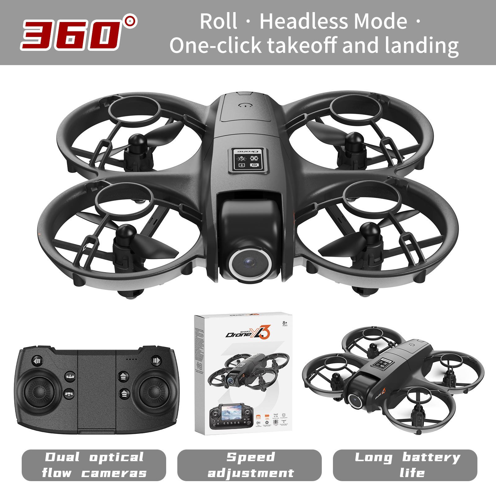 YL3 Remote-Controlled Drone wi - Drone Camera Mount 评论和价格