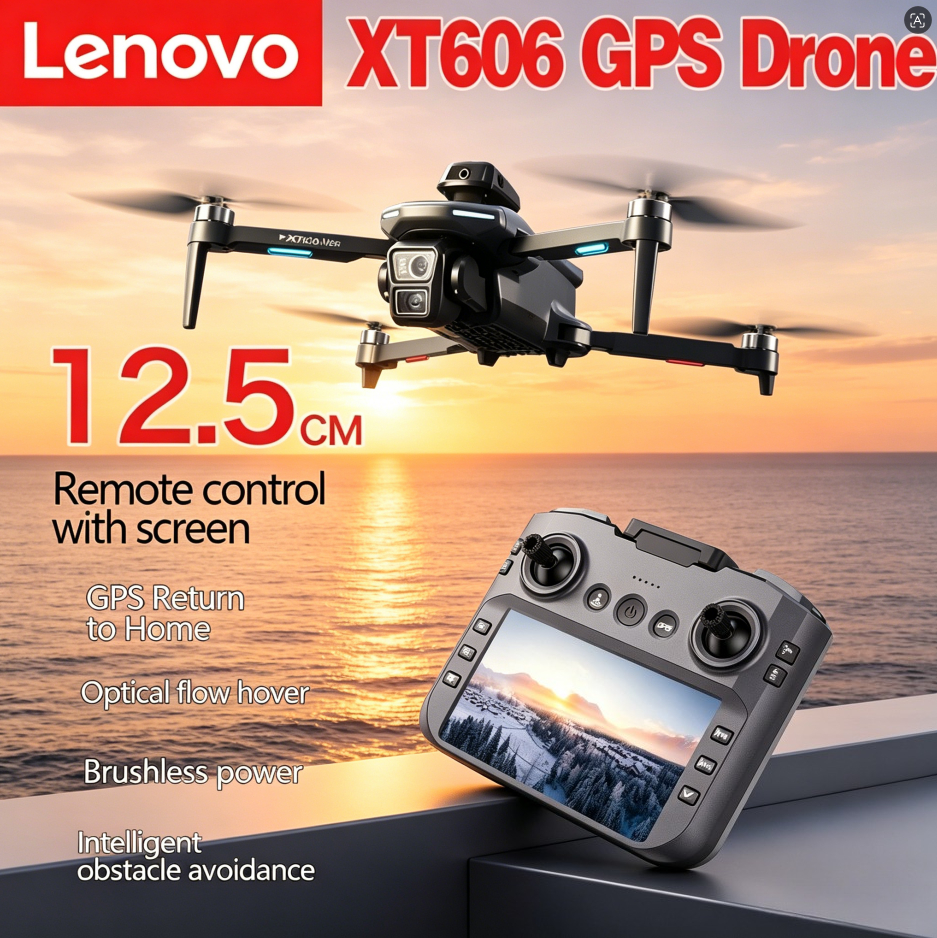 Lenovo XT606 MAX GPS Drone 4k  - Drone Camera Thermal 评论和价格